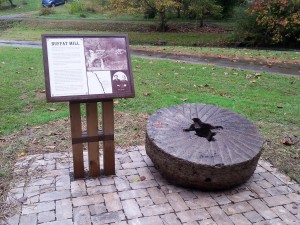 Buffat Mill Marker and Stone