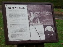 Buffat Mill Marker
