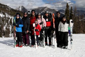 Last ski day! Jan. '18.