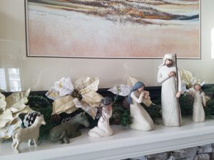 Creche on Mantel